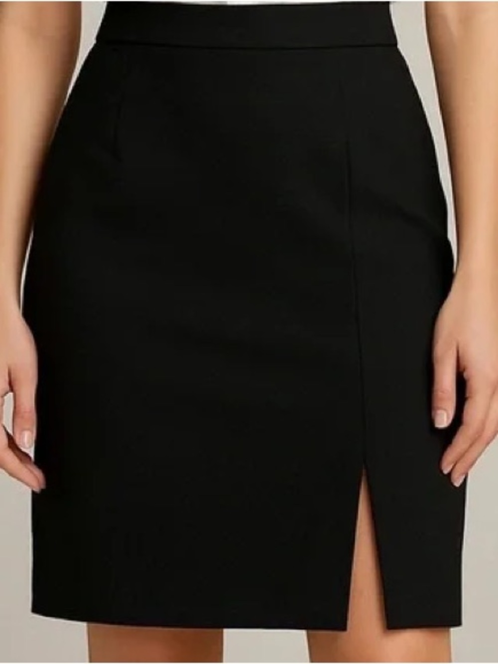 ✨ Elle Classic Black Pencil Skirt
